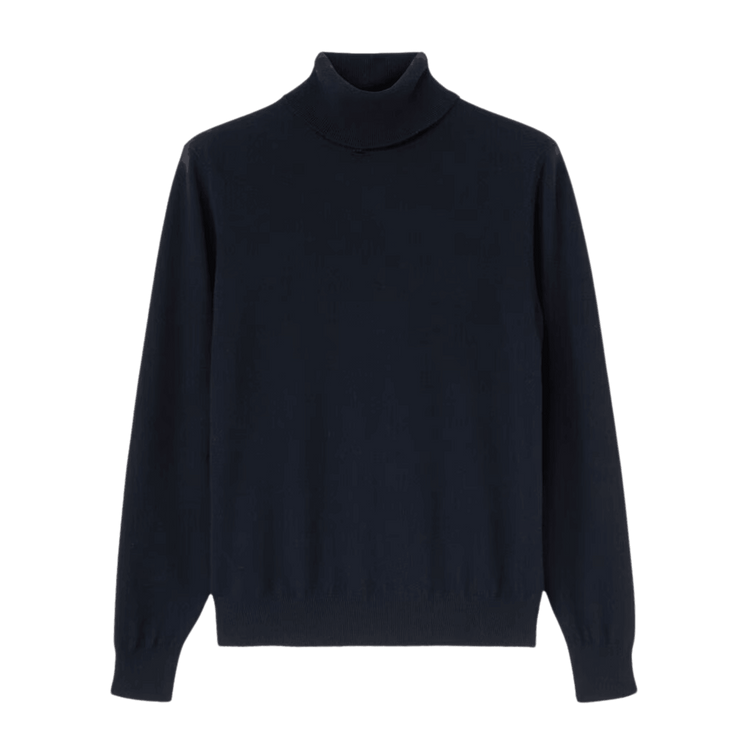<tc>Loro Piana</tc> Cuello alto clásico para hombre