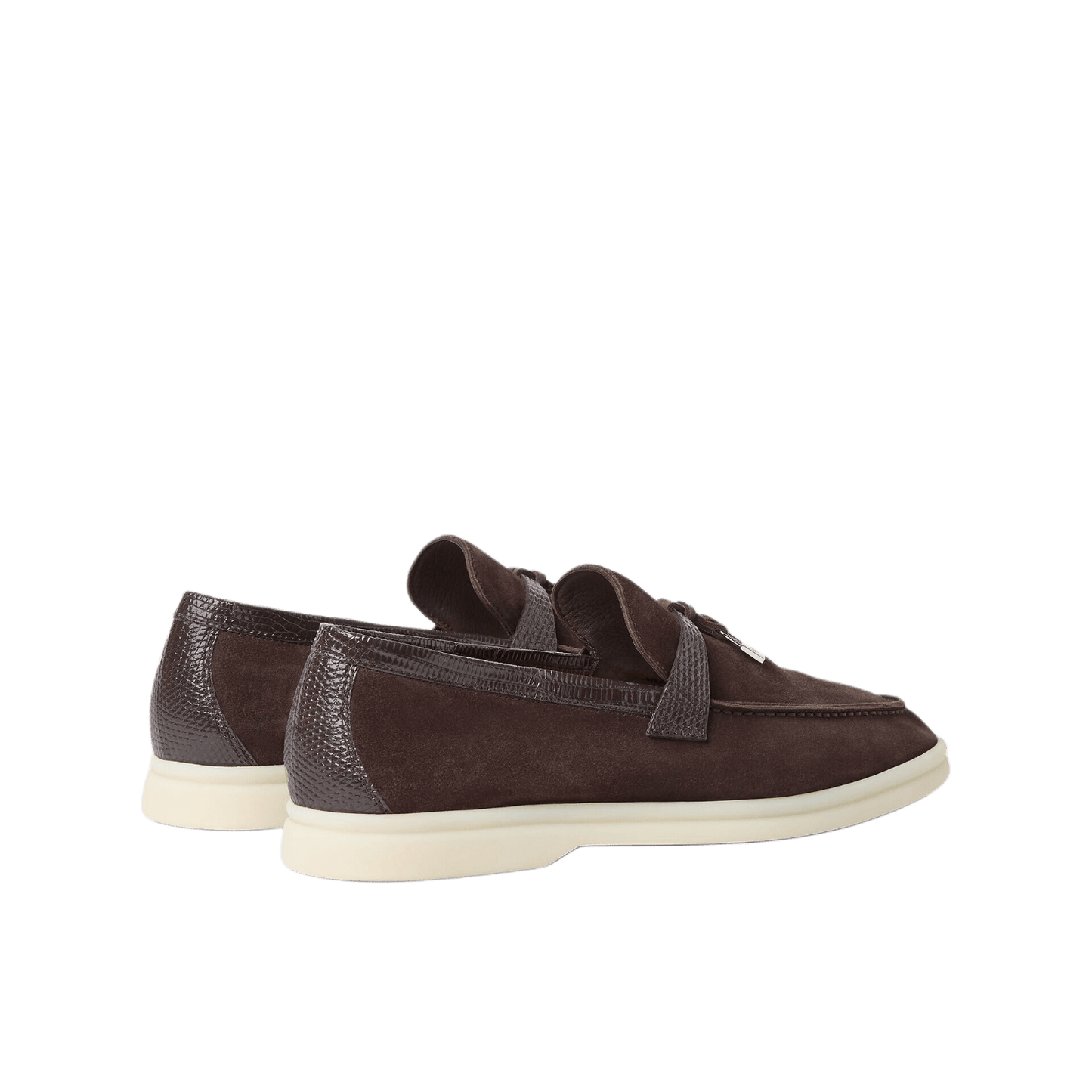 Loro Piana Women's Summer Charms Walk Loafers (Suede, Lizard Skin)
