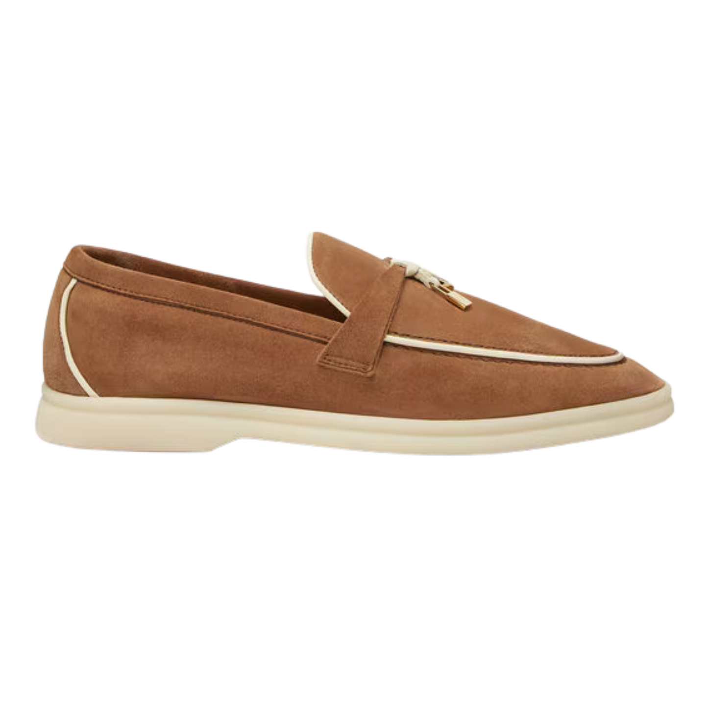<tc>Loro Piana</tc> 女士夏季 Charms Walk 乐福鞋（绒面革）