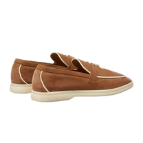 <tc>Loro Piana</tc> 女士夏季 Charms Walk 乐福鞋（绒面革）