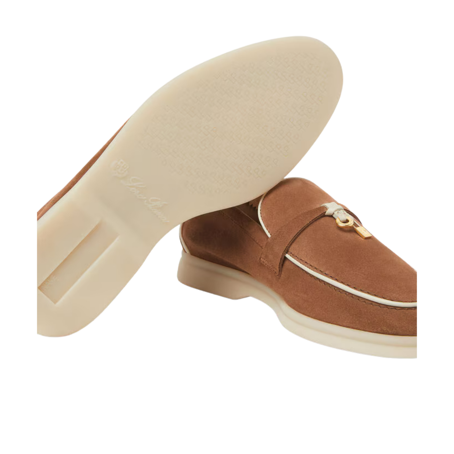 <tc>Loro Piana</tc> 女士夏季 Charms Walk 乐福鞋（绒面革）