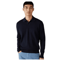 Loro Piana Men's Buttonless Polo-Shirt