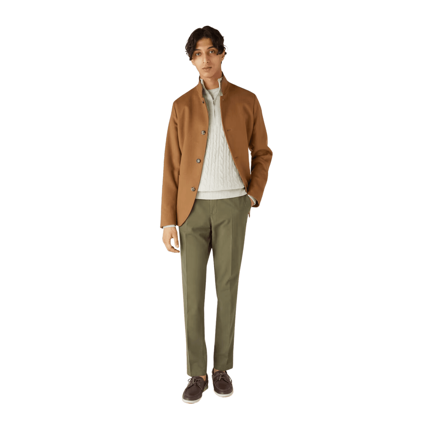 <tc>Loro Piana</tc> Jersey Treccia para hombre