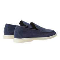 Mocassins Summer Walk pour hommes Loro Piana (sapin givré, gris chaud, vert Murano, figues noires et bleu givré)