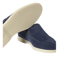 Mocassins Summer Walk pour hommes Loro Piana (sapin givré, gris chaud, vert Murano, figues noires et bleu givré)