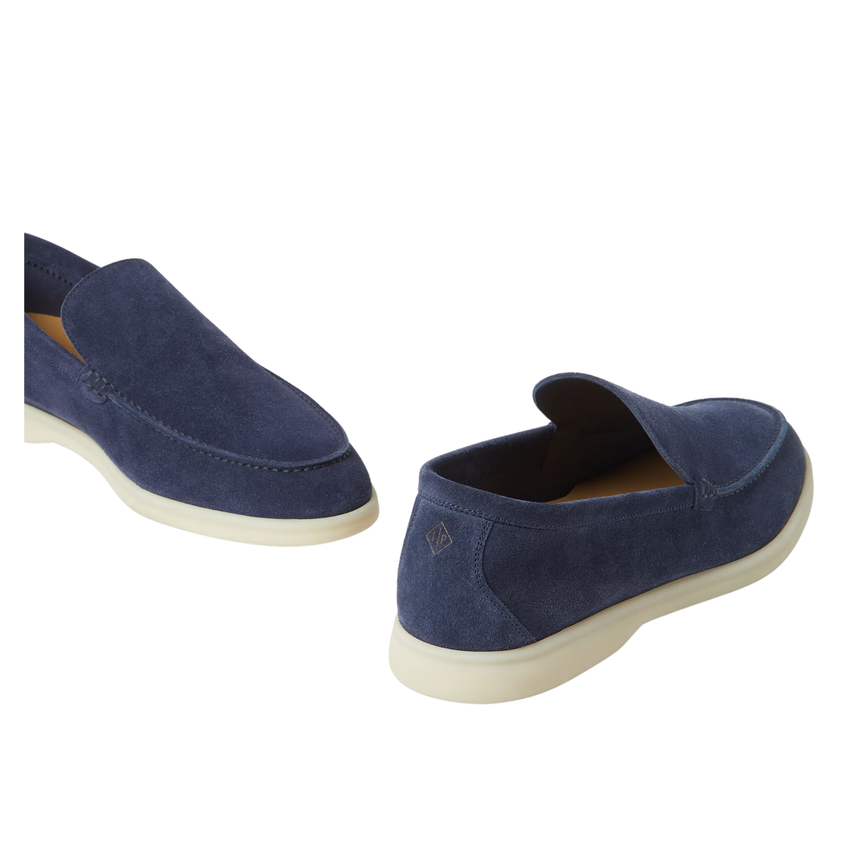 Mocassins Summer Walk pour hommes Loro Piana (sapin givré, gris chaud, vert Murano, figues noires et bleu givré)
