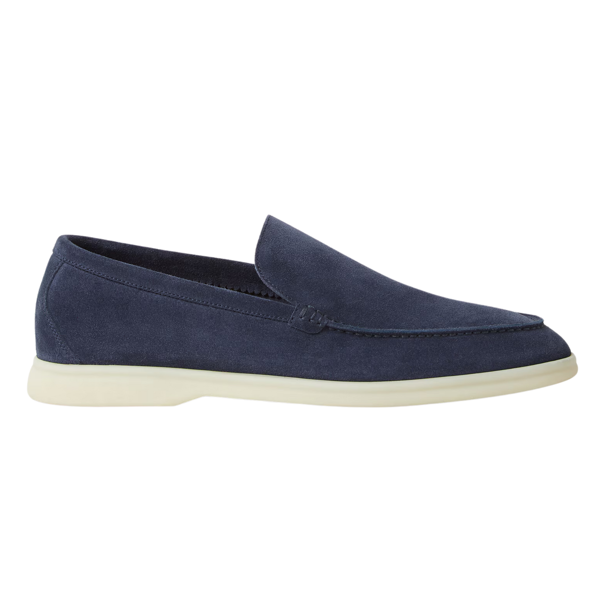 Mocassins Summer Walk pour hommes Loro Piana (sapin givré, gris chaud, vert Murano, figues noires et bleu givré)