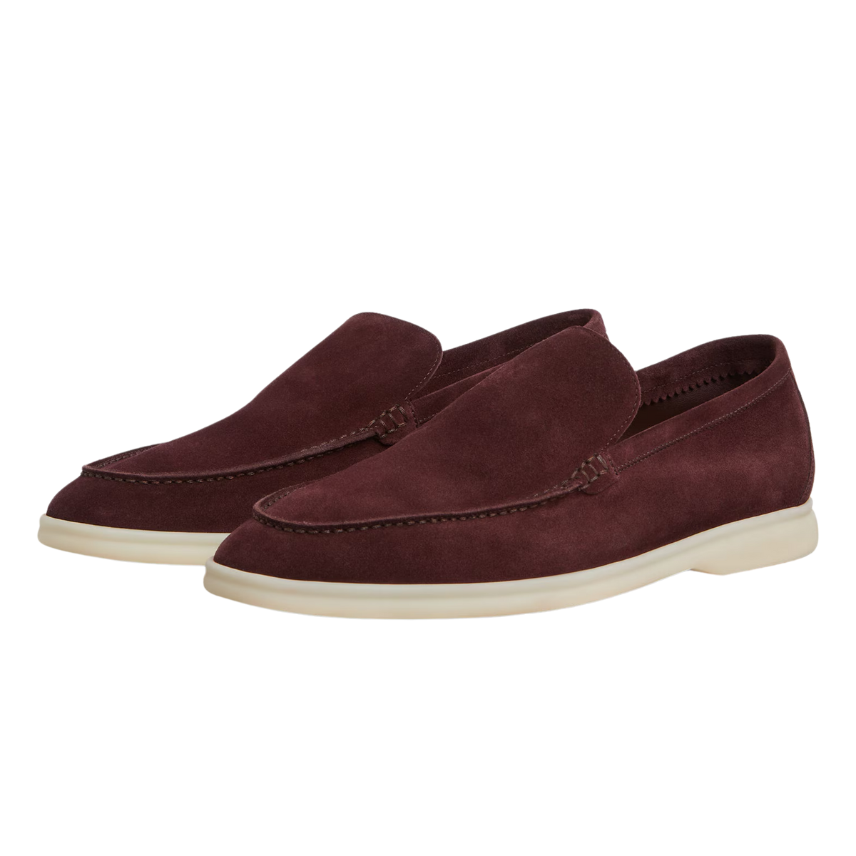 Mocassins Summer Walk pour hommes Loro Piana (sapin givré, gris chaud, vert Murano, figues noires et bleu givré)