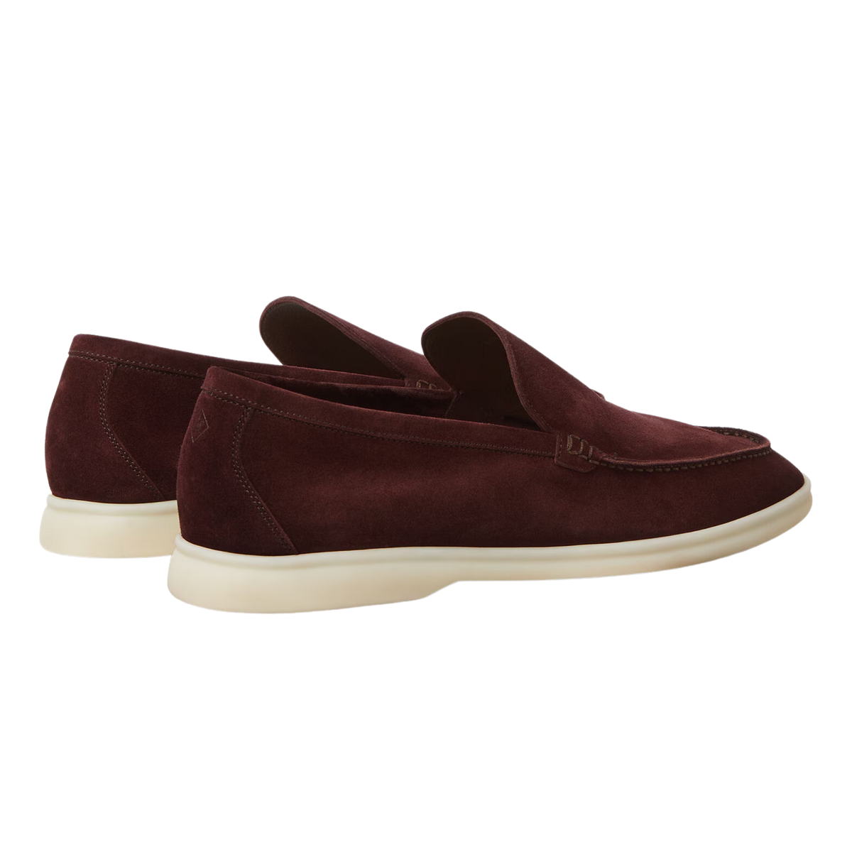 Mocassins Summer Walk pour hommes Loro Piana (sapin givré, gris chaud, vert Murano, figues noires et bleu givré)