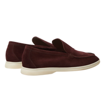 Mocassins Summer Walk pour hommes Loro Piana (sapin givré, gris chaud, vert Murano, figues noires et bleu givré)