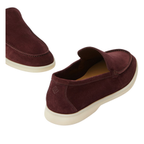 Mocassins Summer Walk pour hommes Loro Piana (sapin givré, gris chaud, vert Murano, figues noires et bleu givré)