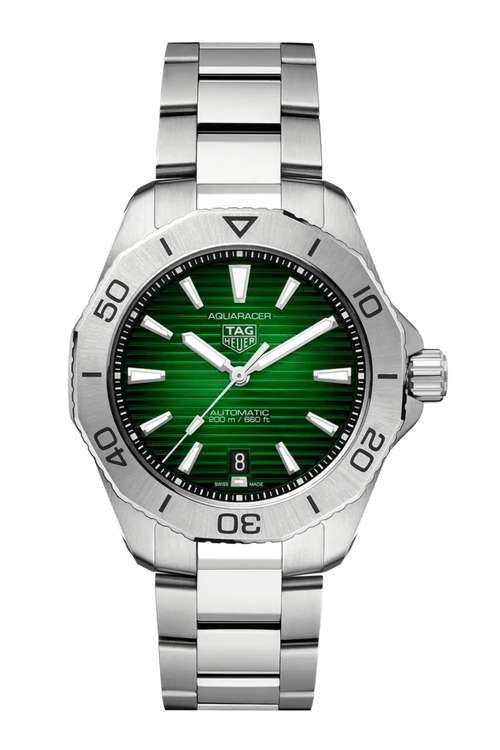 TAG Heuer Aquaracer Professional 200 Date 40mm Green Dial Men's Watch