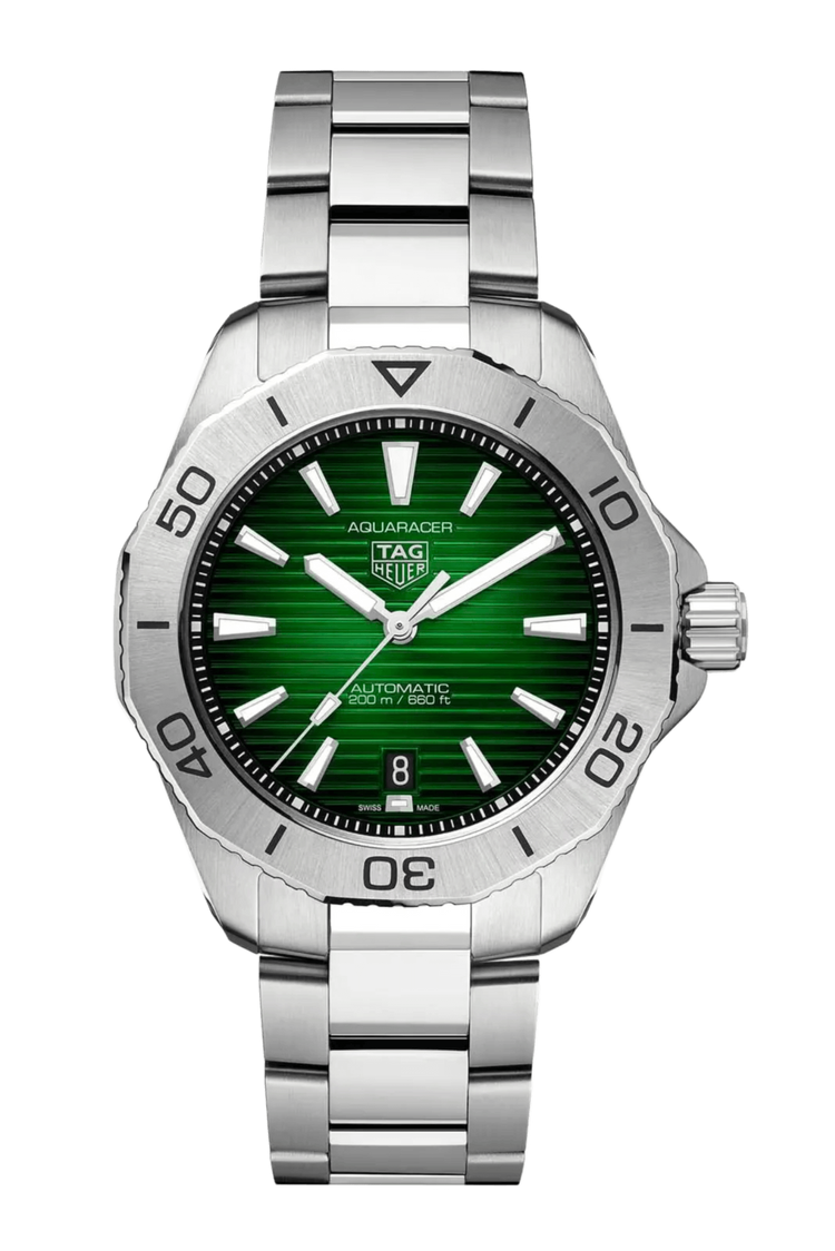 TAG Heuer Aquaracer Professional 200 Date 40mm Green Dial Men's Watch