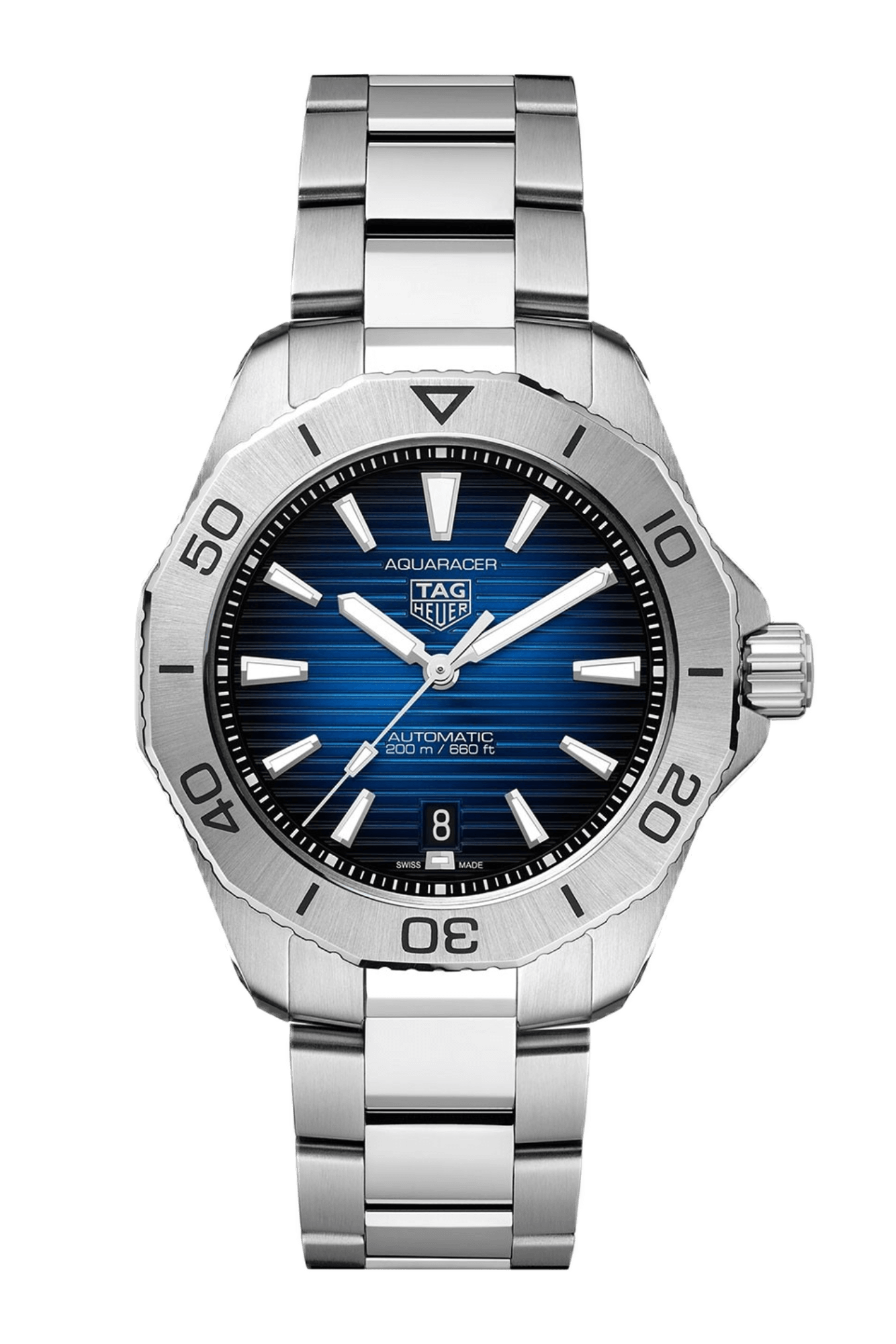 TAG Heuer Aquaracer Professional 200 Date 40mm Blue Dial Men's Watch