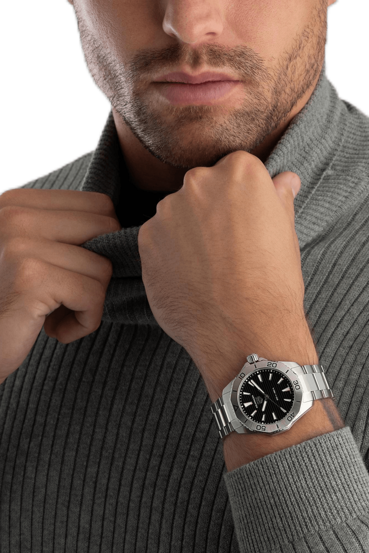 TAG Heuer Aquaracer Professional 200 Date 40mm Black Dial Men's Watch