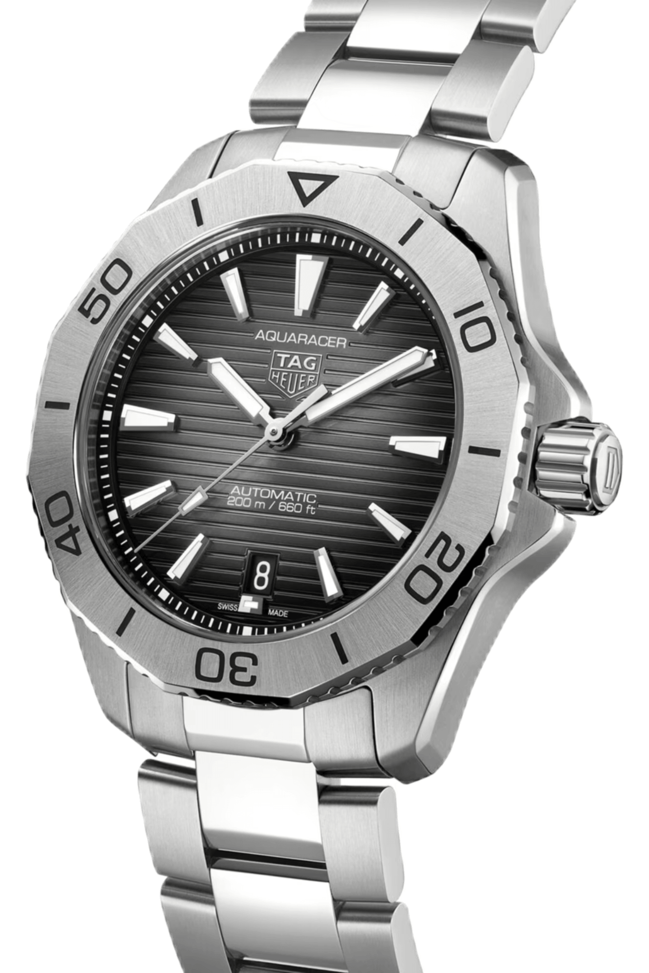 TAG Heuer Aquaracer Professional 200 Date 40mm Black Dial Men's Watch