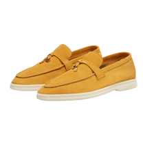 <tc>Loro Piana</tc> Mocassins d'été Charms Walk pour femmes (daim)