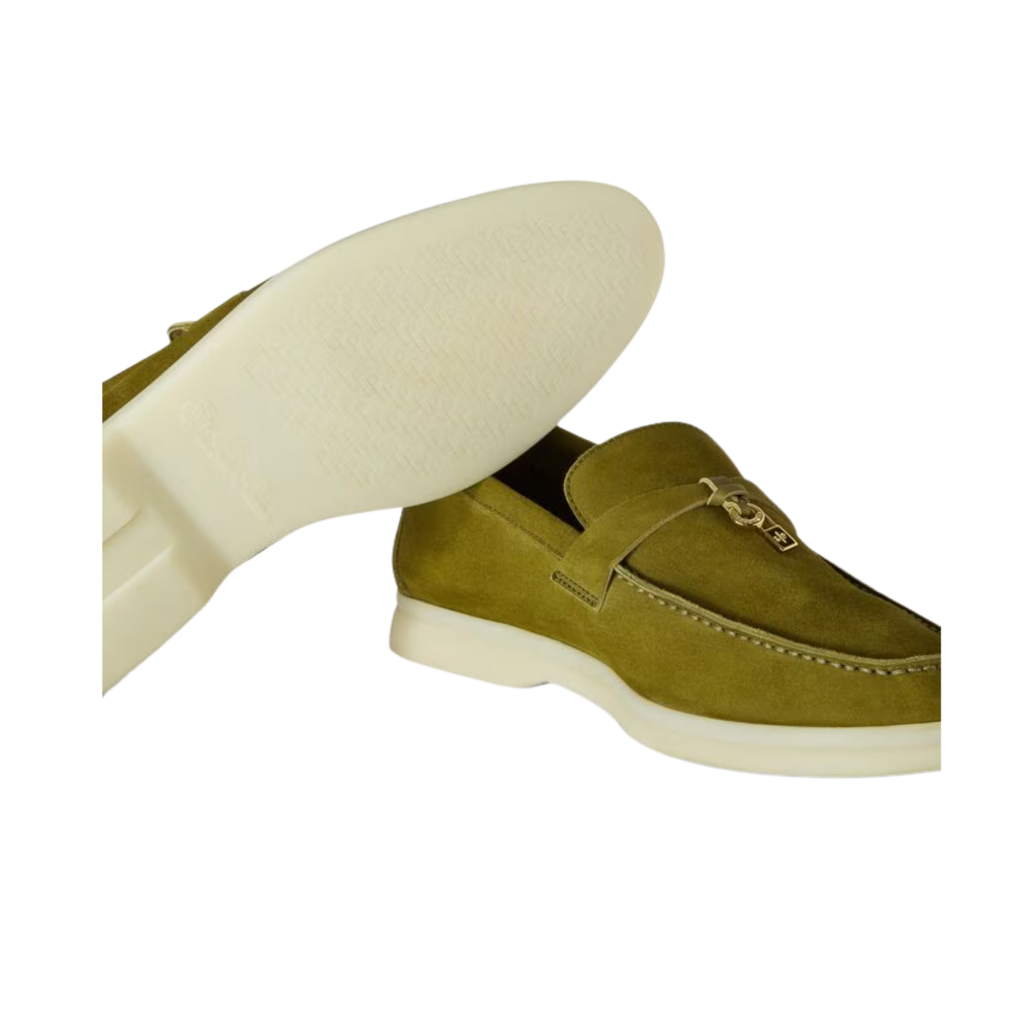 <tc>Loro Piana</tc> Mocassins d'été Charms Walk pour femmes (daim)