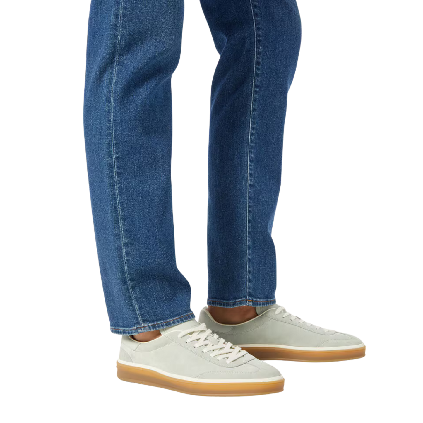<tc>Loro Piana</tc> Baskets de tennis pour femme (cuir velours fendu)
