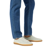 <tc>Loro Piana</tc> Baskets de tennis pour femme (cuir velours fendu)