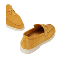 <tc>Loro Piana</tc> Mocassins d'été Charms Walk pour femmes (daim)
