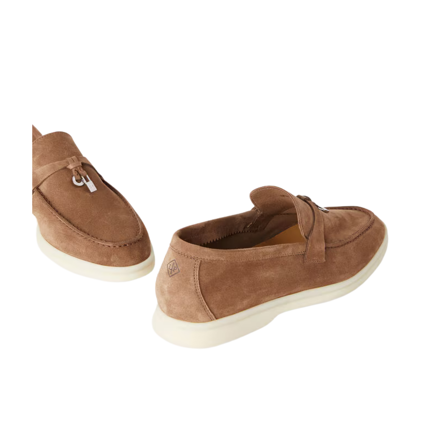 <tc>Loro Piana</tc> Mocassins d'été Charms Walk pour femmes (daim)