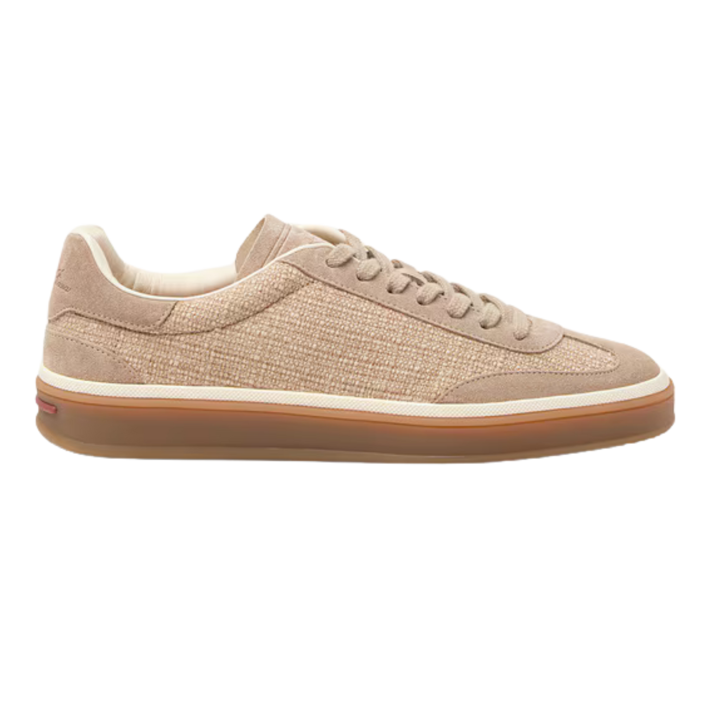 <tc>Loro Piana</tc> Baskets de tennis pour femme (cuir velours fendu)