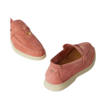 <tc>Loro Piana</tc> Mocassins d'été Charms Walk pour femmes (daim)