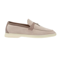 <tc>Loro Piana</tc> Mocassins d'été Charms Walk pour femmes (daim)