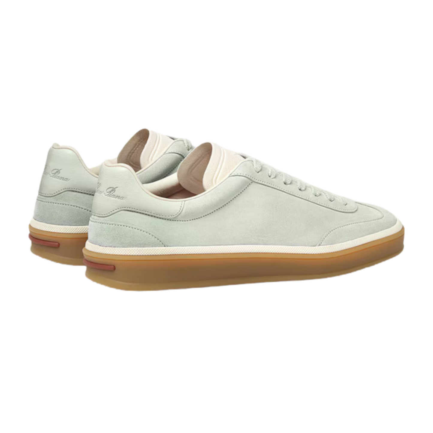 <tc>Loro Piana</tc> Baskets de tennis pour femme (cuir velours fendu)