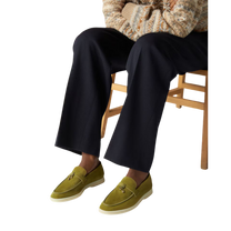 <tc>Loro Piana</tc> Mocassins d'été Charms Walk pour femmes (daim)
