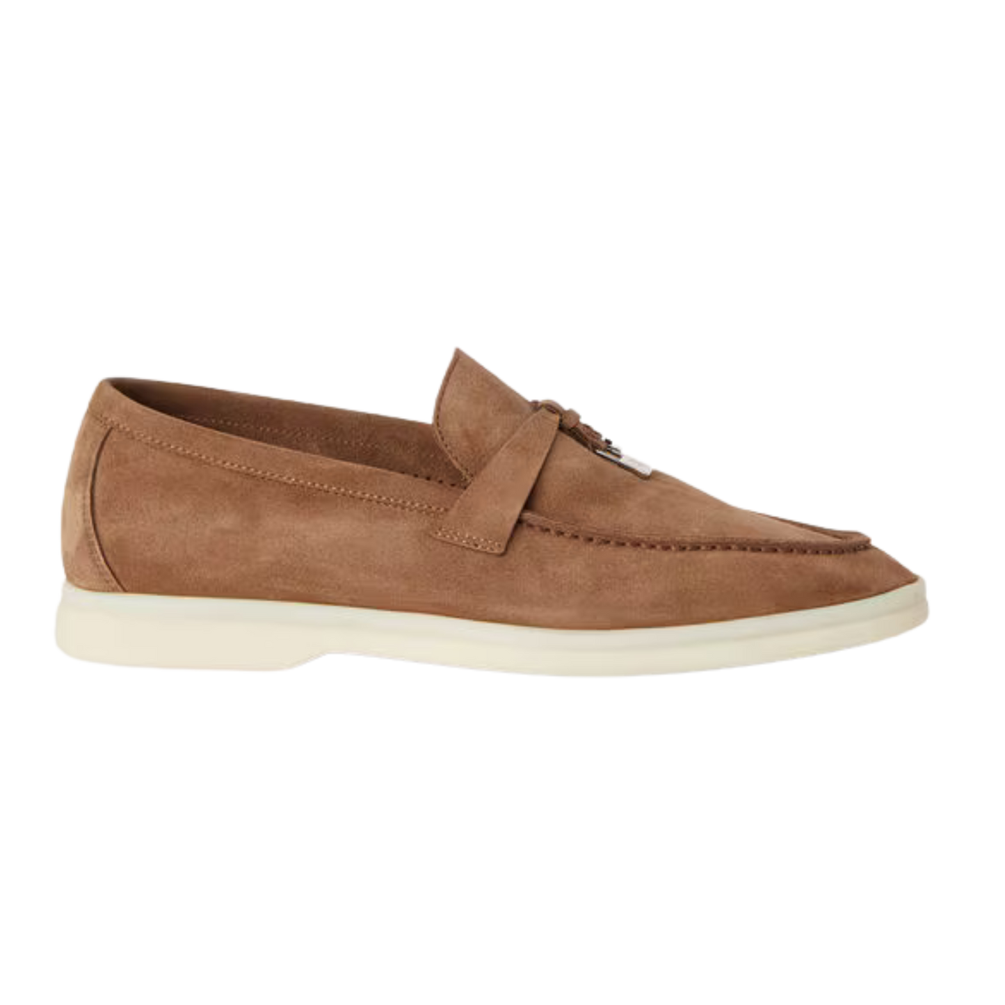 <tc>Loro Piana</tc> Mocassins d'été Charms Walk pour femmes (daim)