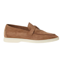 <tc>Loro Piana</tc> Mocassins d'été Charms Walk pour femmes (daim)