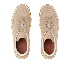 <tc>Loro Piana</tc> Baskets de tennis pour femme (cuir velours fendu)
