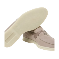 <tc>Loro Piana</tc> Mocassins d'été Charms Walk pour femmes (daim)