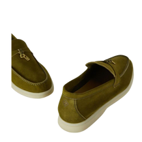 <tc>Loro Piana</tc> Mocassins d'été Charms Walk pour femmes (daim)