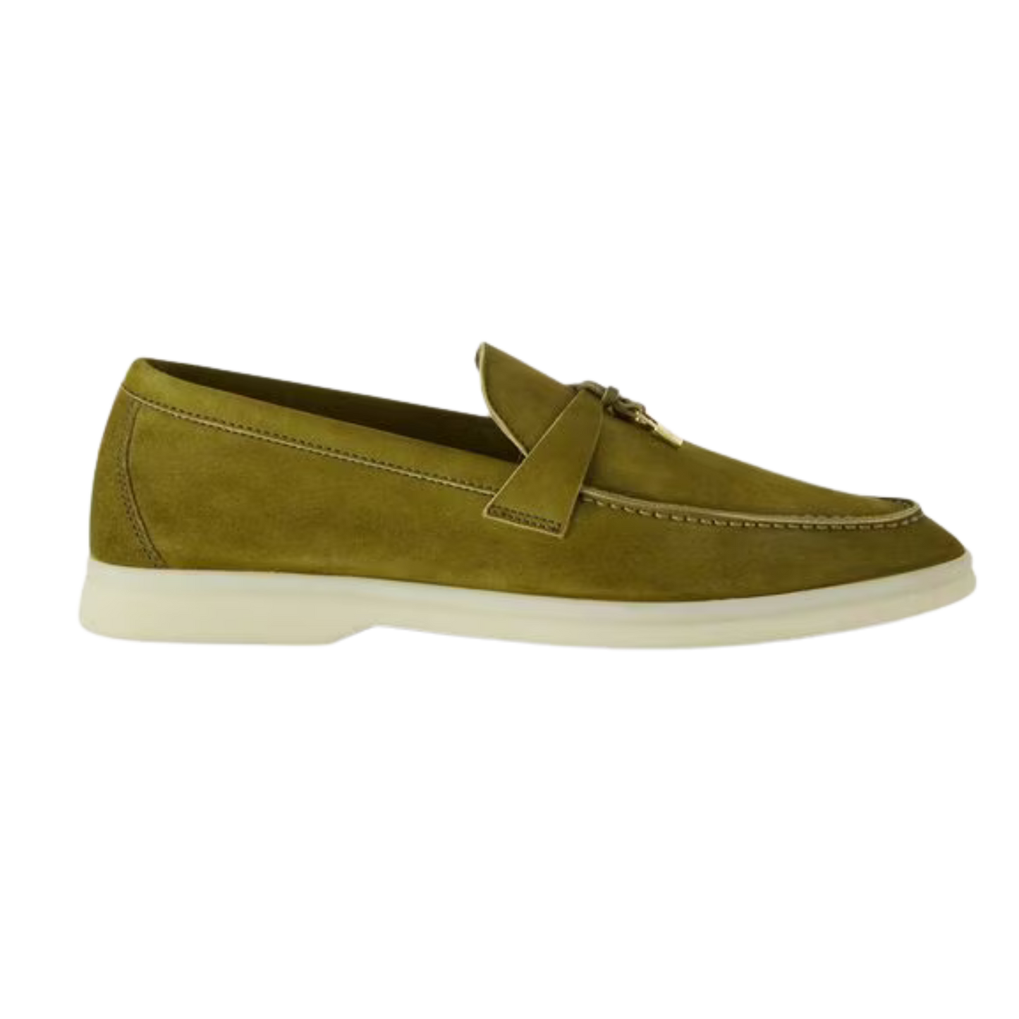 <tc>Loro Piana</tc> Mocassins d'été Charms Walk pour femmes (daim)
