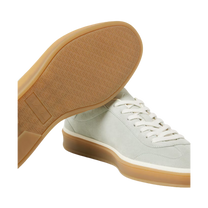 <tc>Loro Piana</tc> รองเท้าผ้าใบเทนนิสวอล์คสำหรับผู้ชาย (หนังกลับแบบผ่าหน้า)