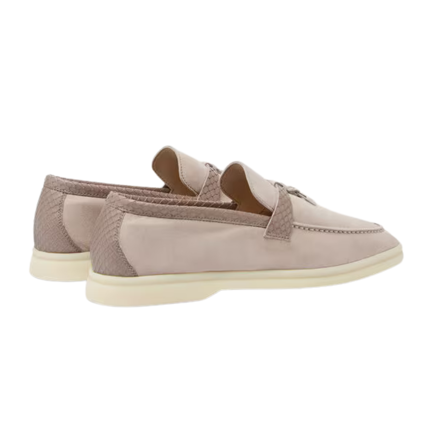 <tc>Loro Piana</tc> Mocassins d'été Charms Walk pour femmes (daim)