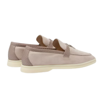<tc>Loro Piana</tc> Mocassins d'été Charms Walk pour femmes (daim)