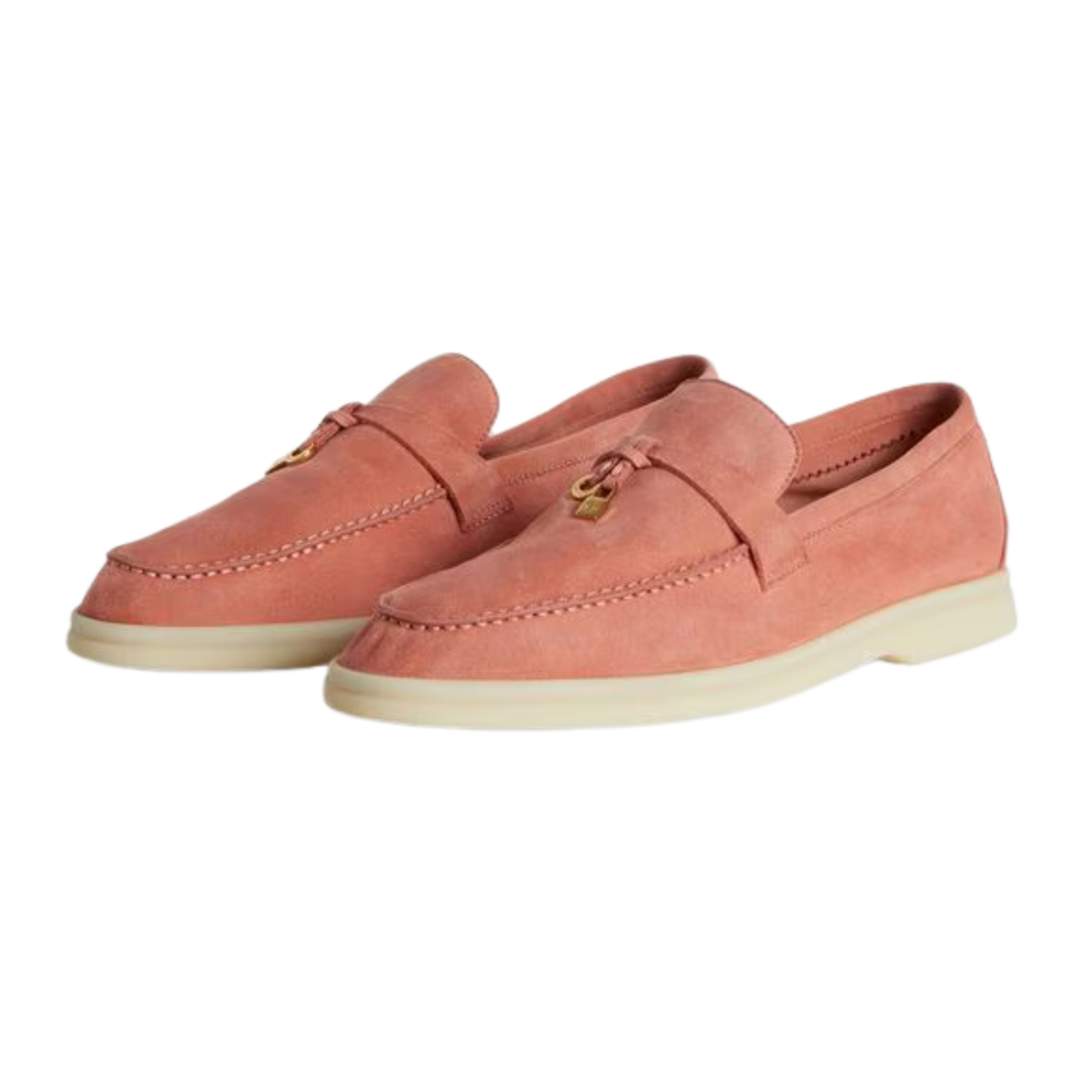 <tc>Loro Piana</tc> Mocassins d'été Charms Walk pour femmes (daim)