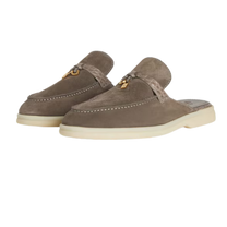 <tc>Loro Piana</tc> Mocassins Babouche Charms Walk pour femmes