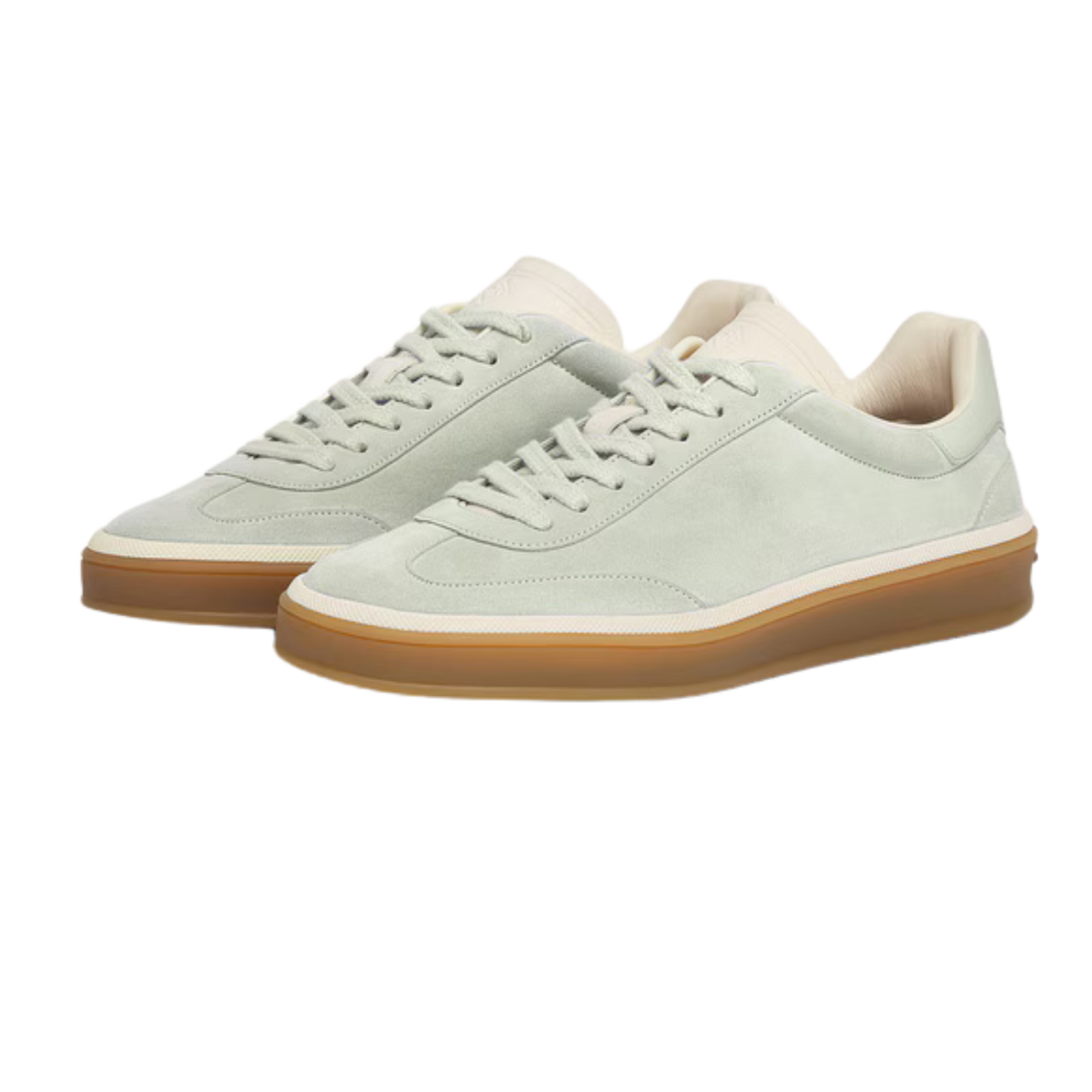 <tc>Loro Piana</tc> Baskets de tennis pour femme (cuir velours fendu)