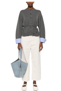 Brunello Cucinelli Women's Button-fastening Tie-waist Cardigan