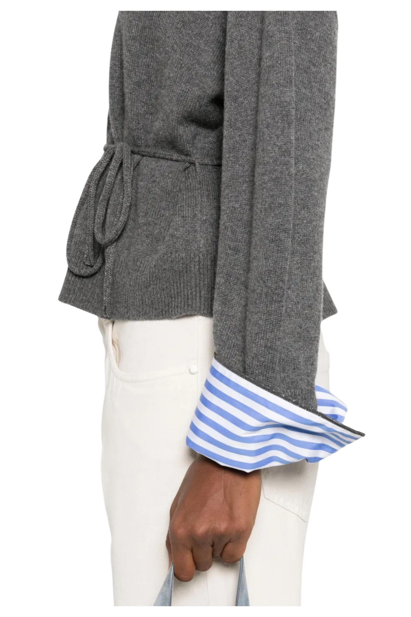 Brunello Cucinelli Women's Button-fastening Tie-waist Cardigan