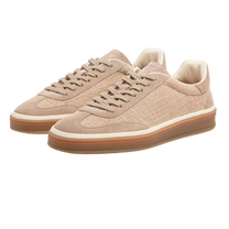 <tc>Loro Piana</tc> Baskets de tennis pour femme (cuir velours fendu)