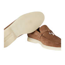 <tc>Loro Piana</tc> Mocassins d'été Charms Walk pour femmes (daim)