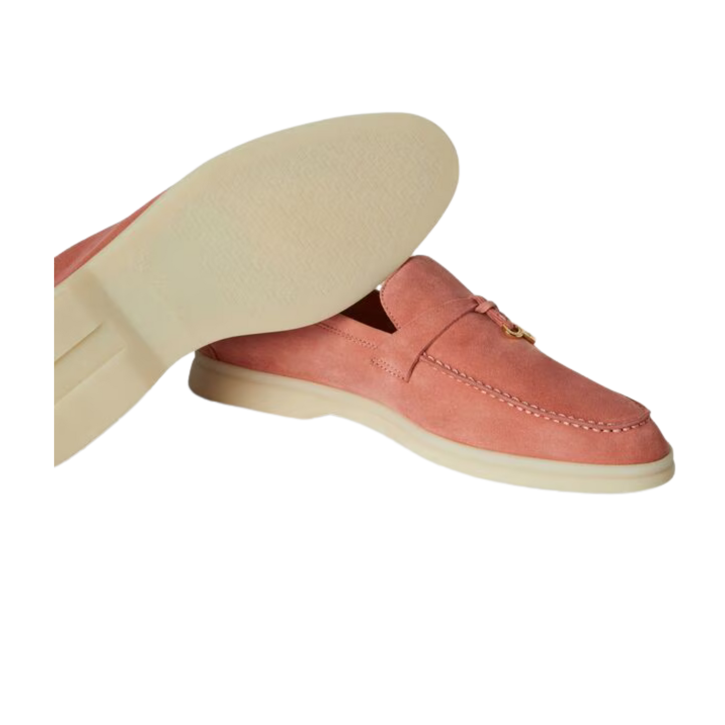 <tc>Loro Piana</tc> Mocassins d'été Charms Walk pour femmes (daim)
