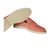 <tc>Loro Piana</tc> Mocassins d'été Charms Walk pour femmes (daim)