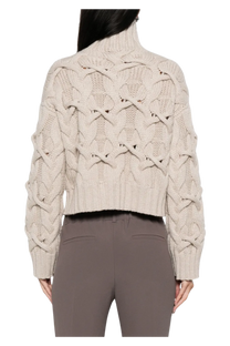 Brunello Cucinelli Women's Cable-knit Cashmere Sweater